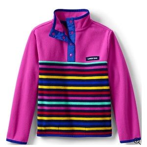 Kids Lands’ End NWOT fleece pullover